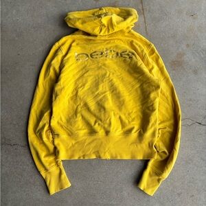 Bebe Vibrant Yellow Hoodie